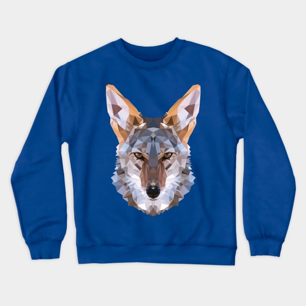 Coyote Crewneck Sweatshirt by Edwardmhz